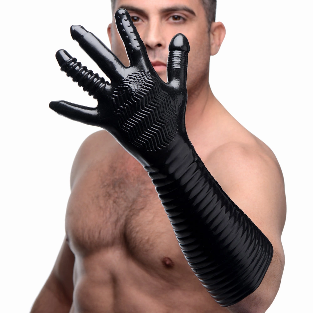 Master Series - Pleasure Fister Textured Fisting Glove