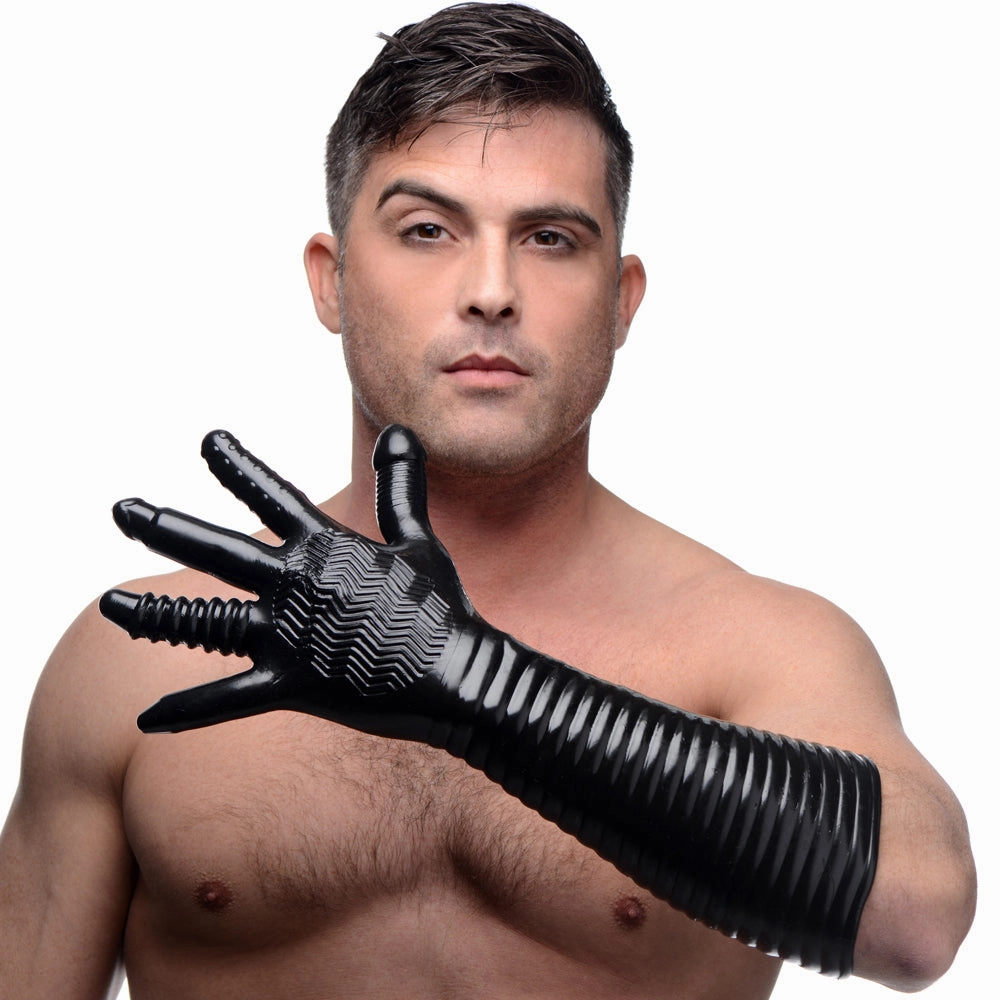 Master Series - Pleasure Fister Textured Fisting Glove