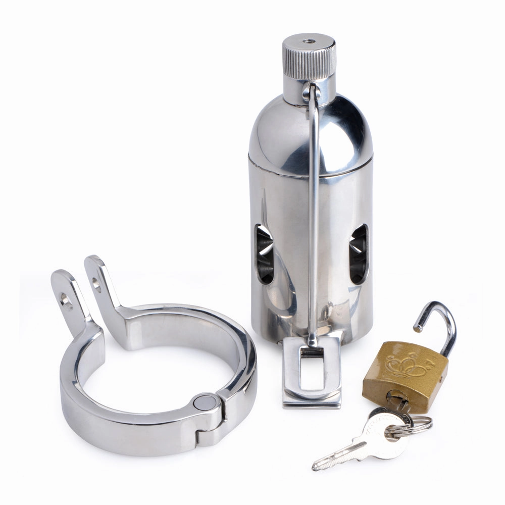 Master Series - Spiked Chamber Chastity Cage