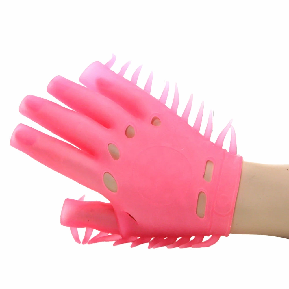 Masturbating Glove in Pink