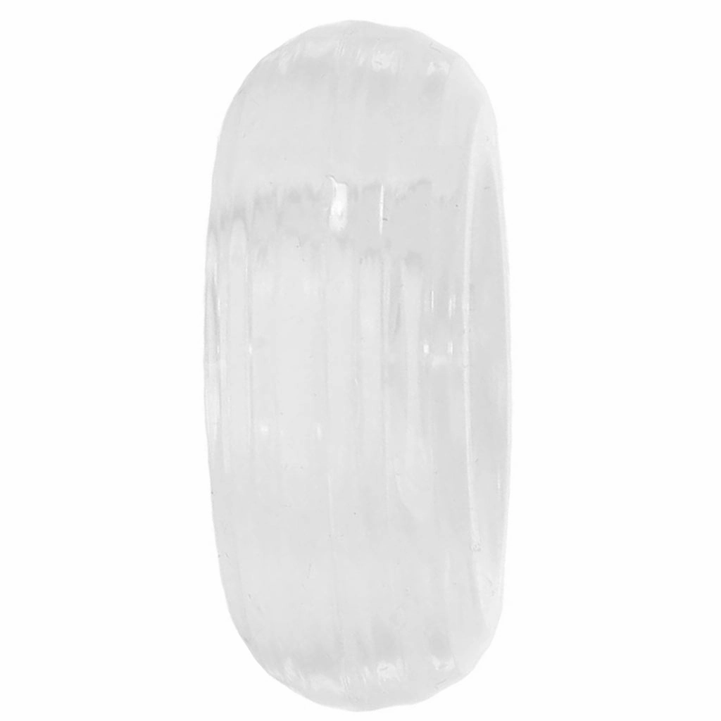 Medium Premium Silicone Cock Ring in Clear