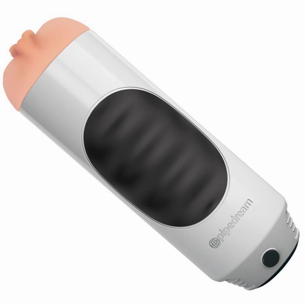 Mega Grip Squeezable Vibrating Pussy Stroker