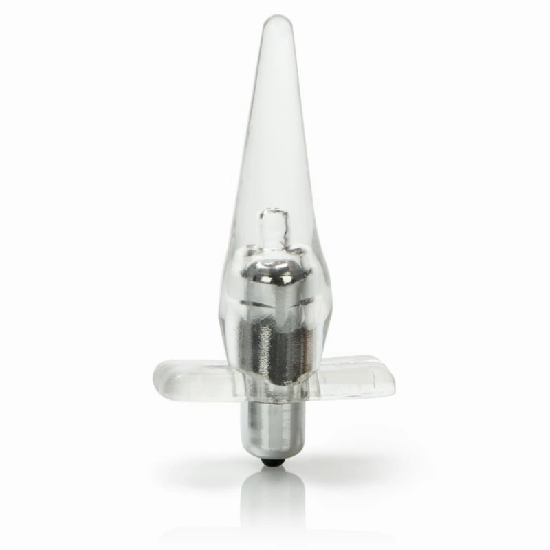 Mini Vibro Tease Slender Probe - Clear