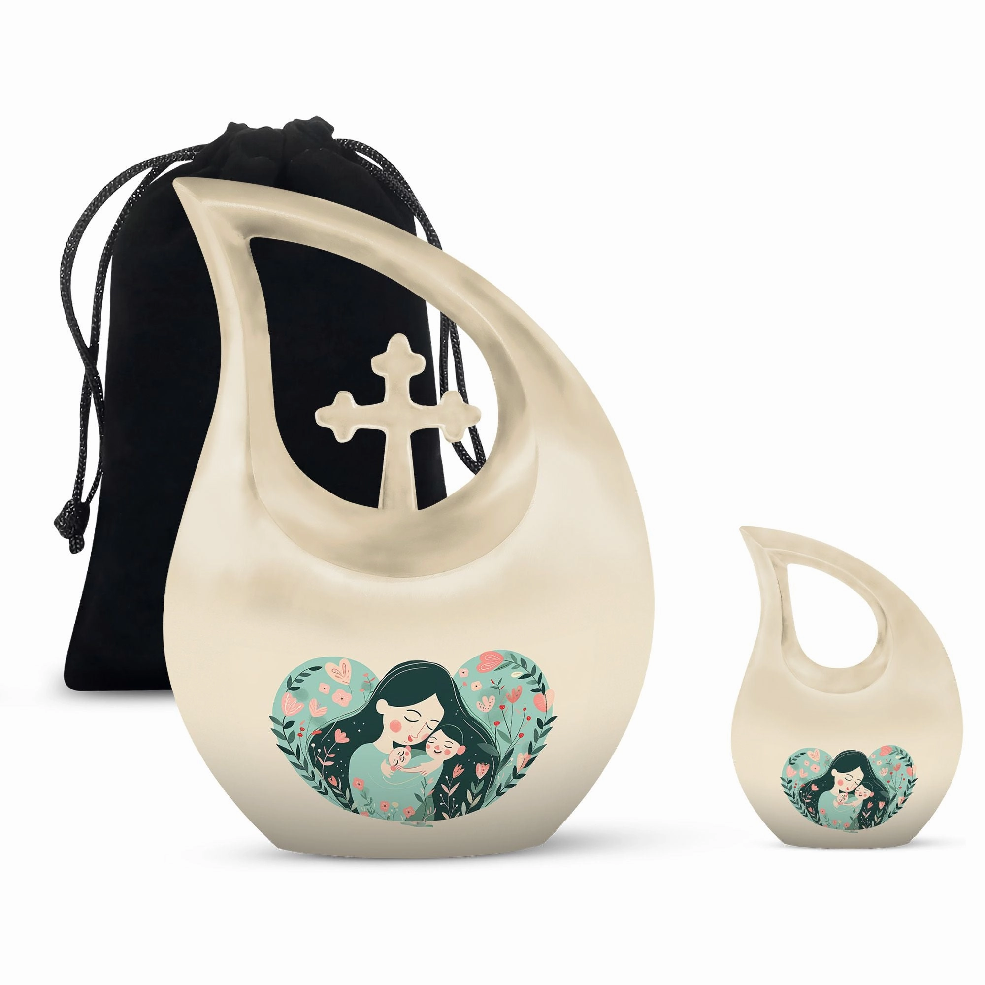 Mother Urn -Adult Cremation Urn For Human Ashes Remans