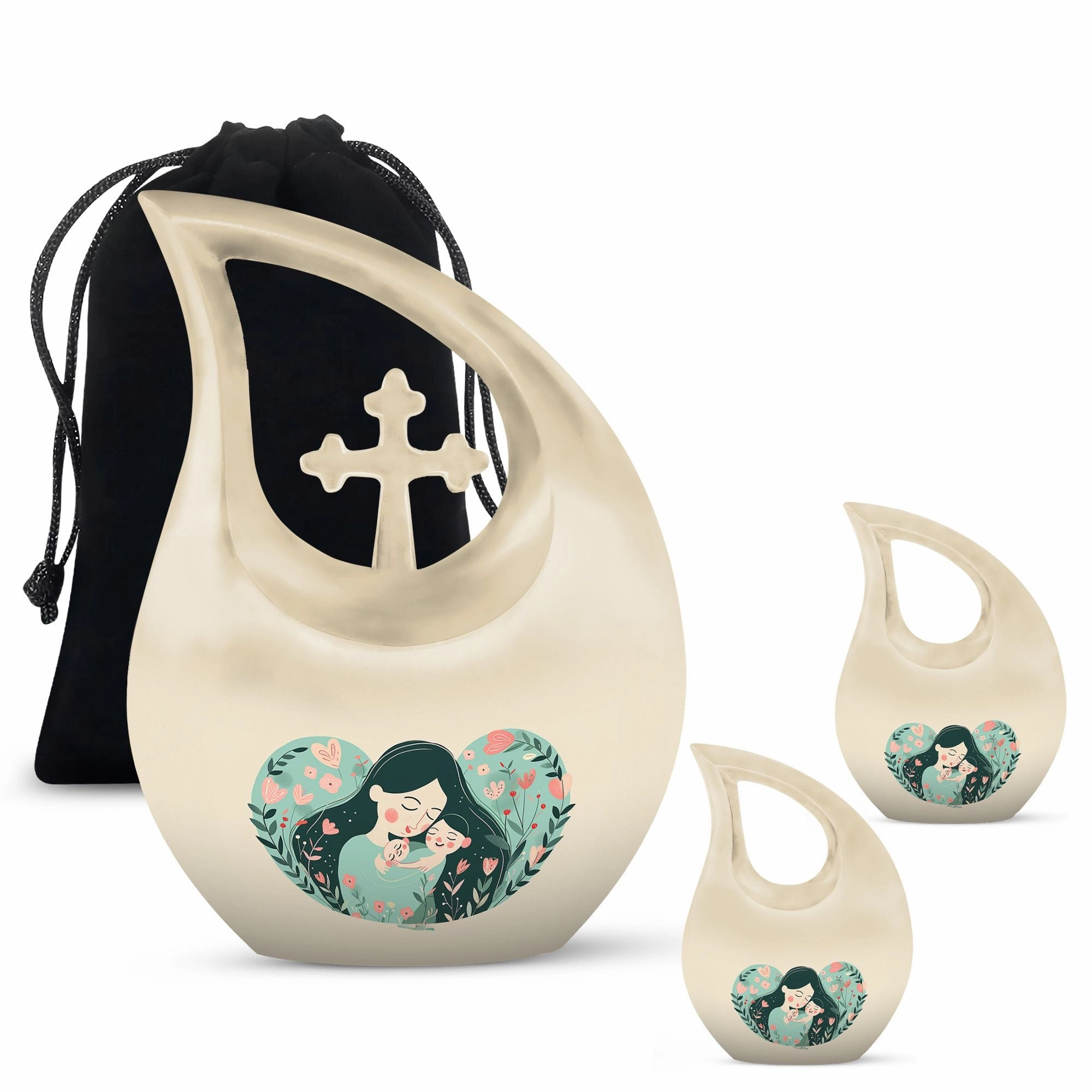 Mother Urn -Adult Cremation Urn For Human Ashes Remans