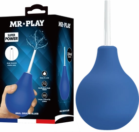 Mr Play Anal Douche Blue Bulb