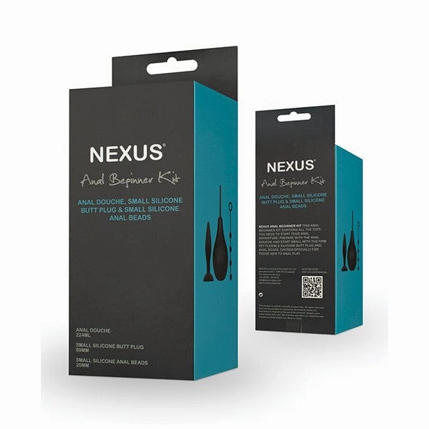 Nexus - Anal Beginner Kit 3 Pieces (Black)