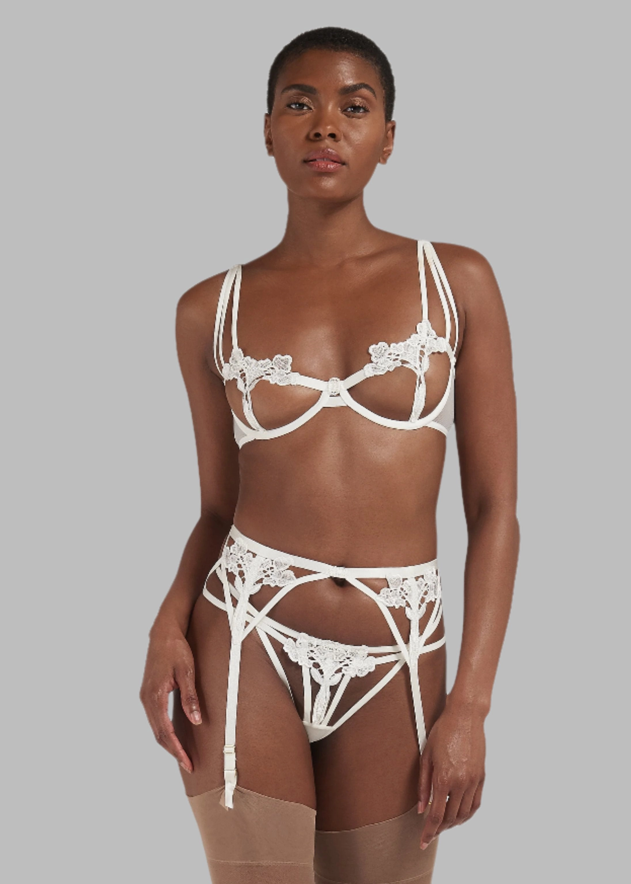 Nova Ouvert Cup Bra (Ivory)