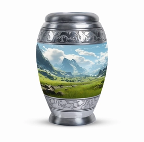 Ocean Waves Elegant Burial Urns for Adult Human Ashes