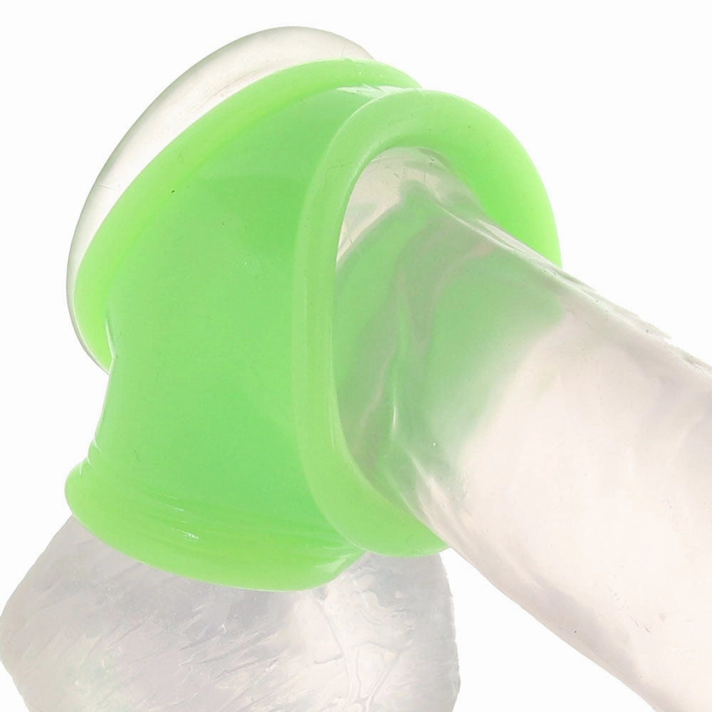 Ouch! Glow In The Dark Cock & Ball Strap