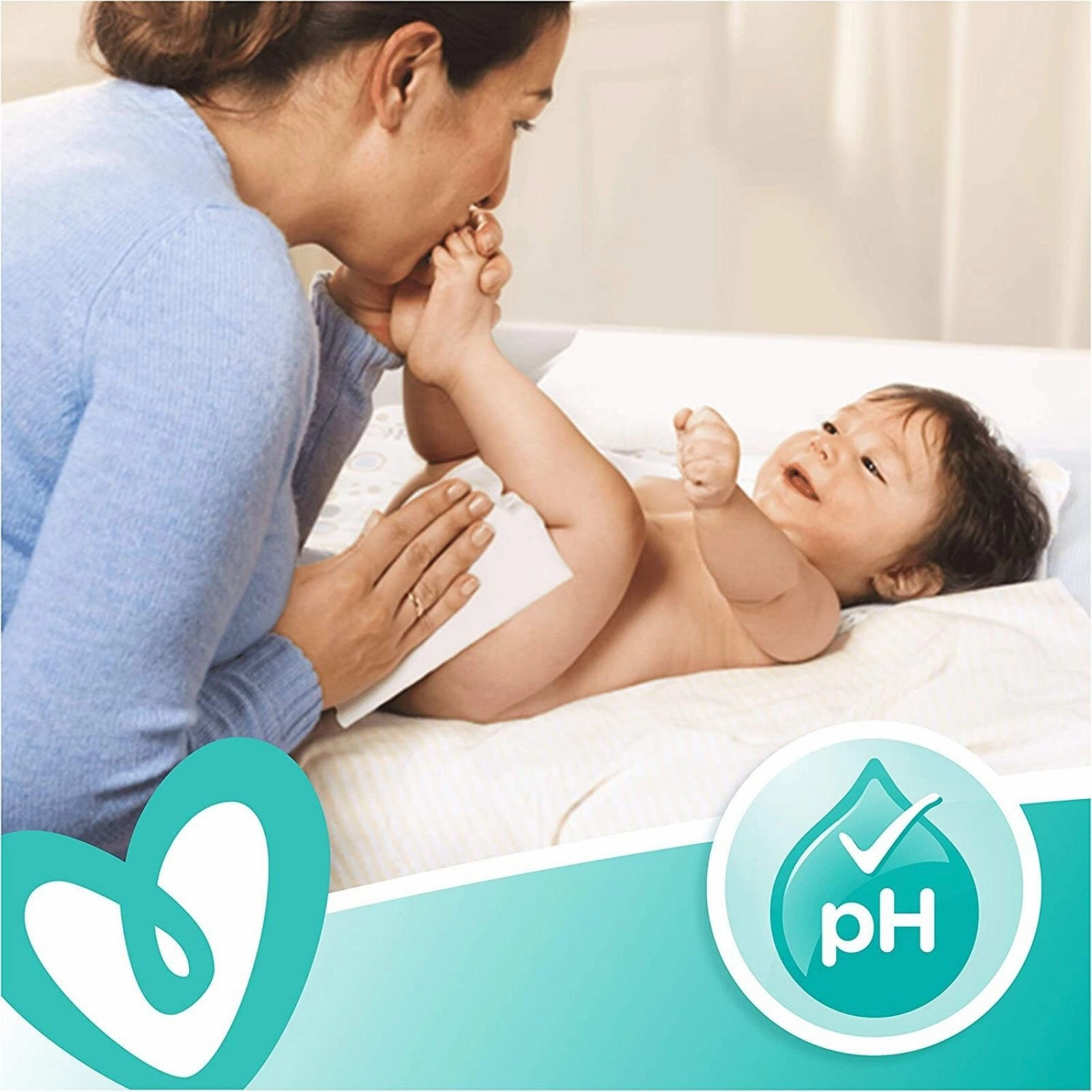 Pampers Baby Wipes Sensitive 52s