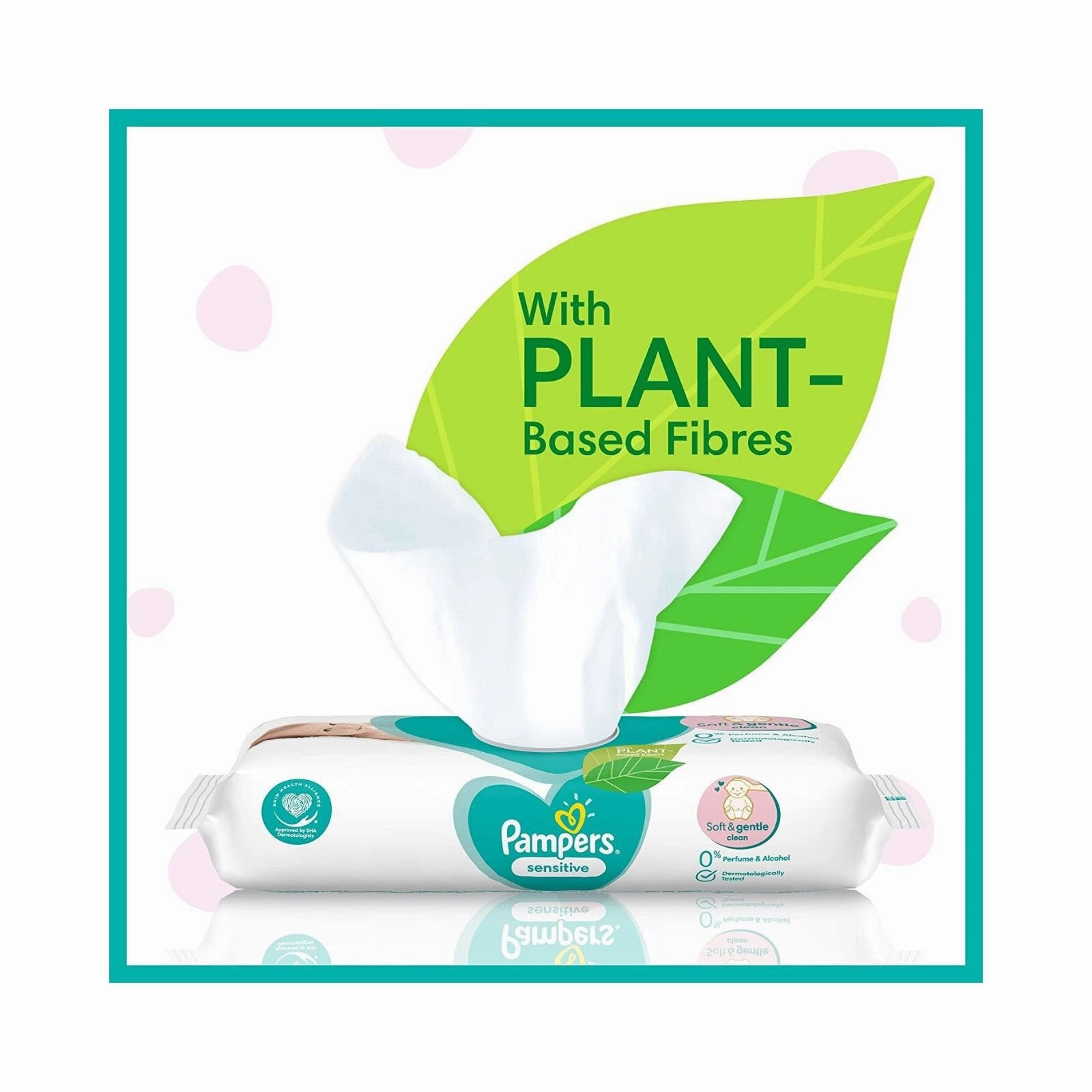 Pampers Baby Wipes Sensitive 52s