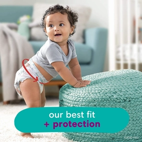 Pampers Cruisers Active Comfort Fit Diapers, Size 4, 144 Ct - 360 Stretchy Waistband