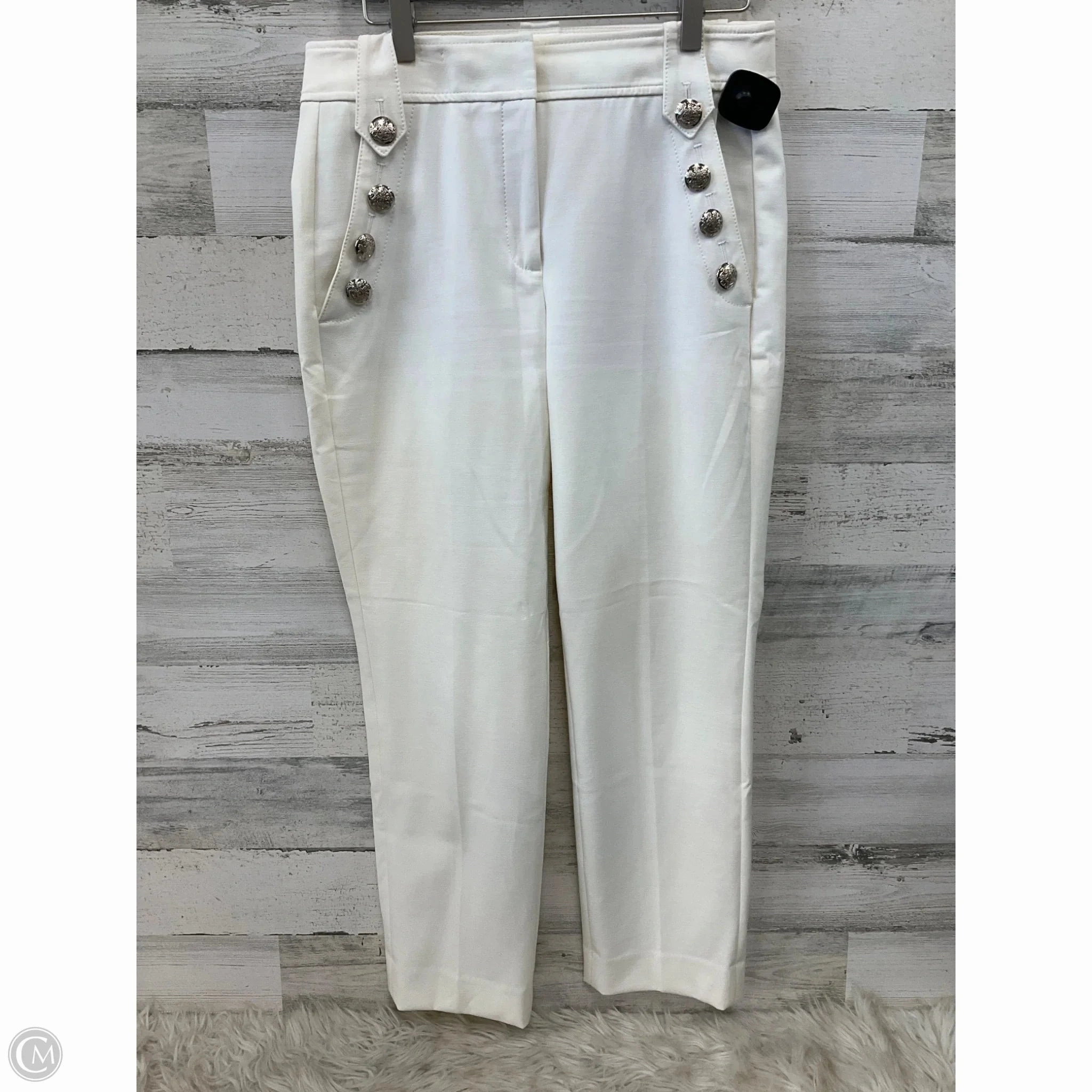 Pants Dress By White House Black Market In Cream, Size: 4
