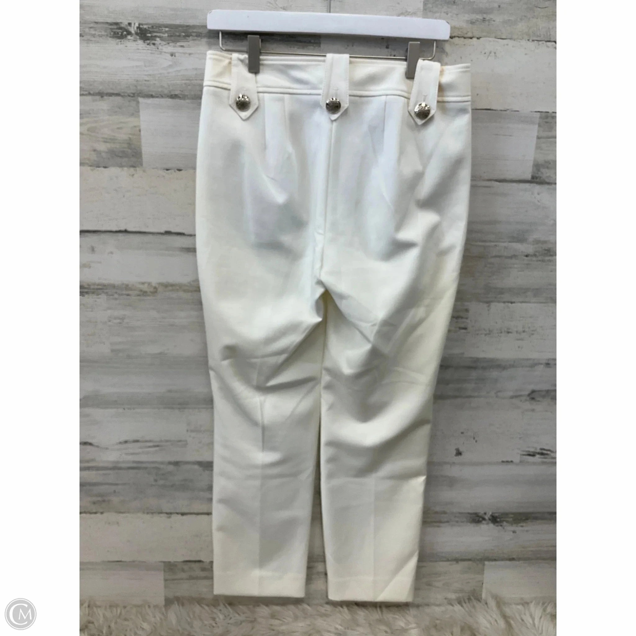Pants Dress By White House Black Market In Cream, Size: 4