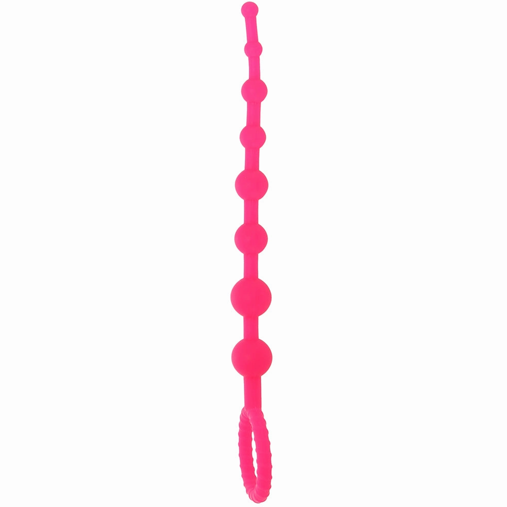 PinkCherry Graduated Anal Beads in Pink