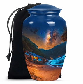 Prestigious Galaxy Urn - Burial Urn for Adult Human Ashes