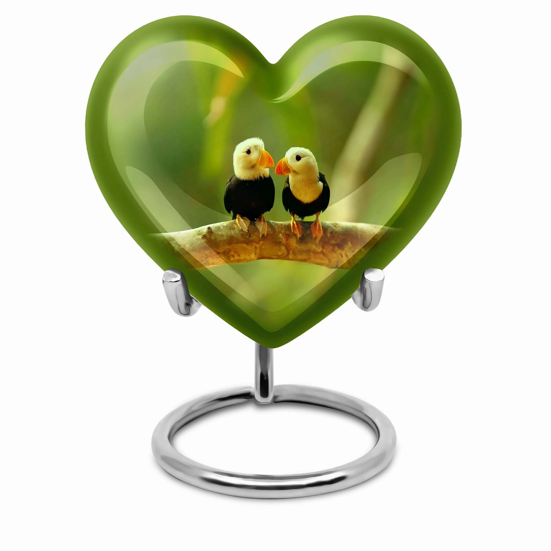 Puffin Bird Tribute - Exquisite Adult Cremation Urn For Ashes