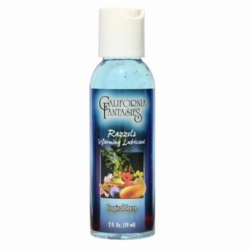 Razzels Warming Lubricant - Tropical Teeze - 2 Oz. Bottle