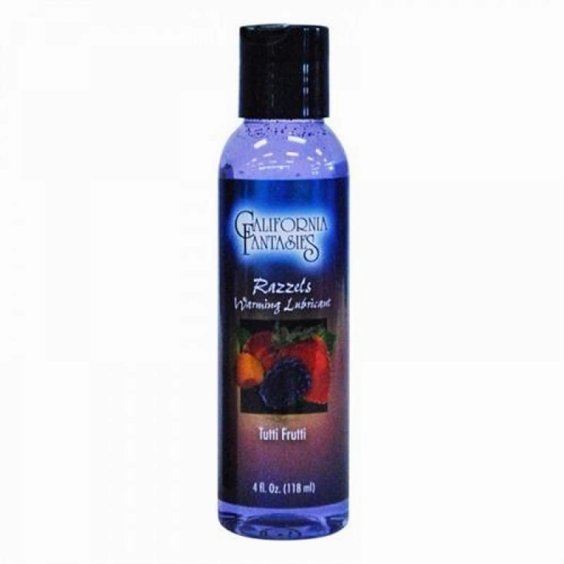 Razzels Warming Lubricant - Tutti Frutti - 4 Oz.