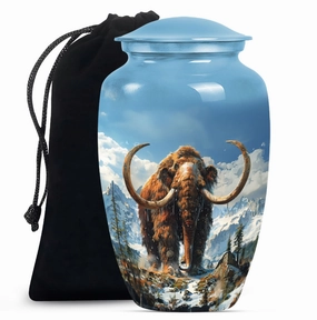 Resplendent Memorial Mammoth Urn - Affectionate Homage