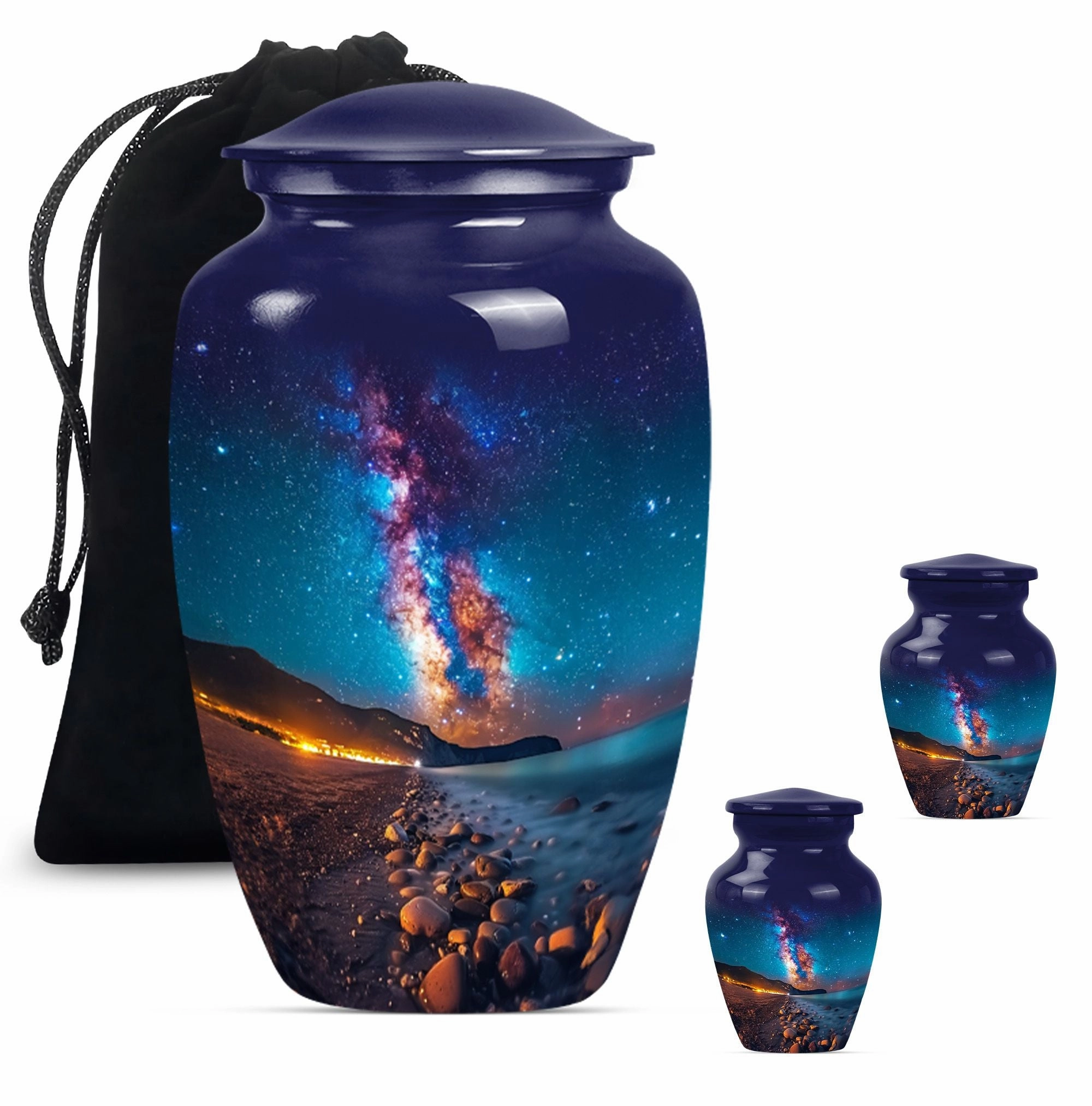 Rise Eternity MilkyWay: Honourable Rest Abstract Adult Urn