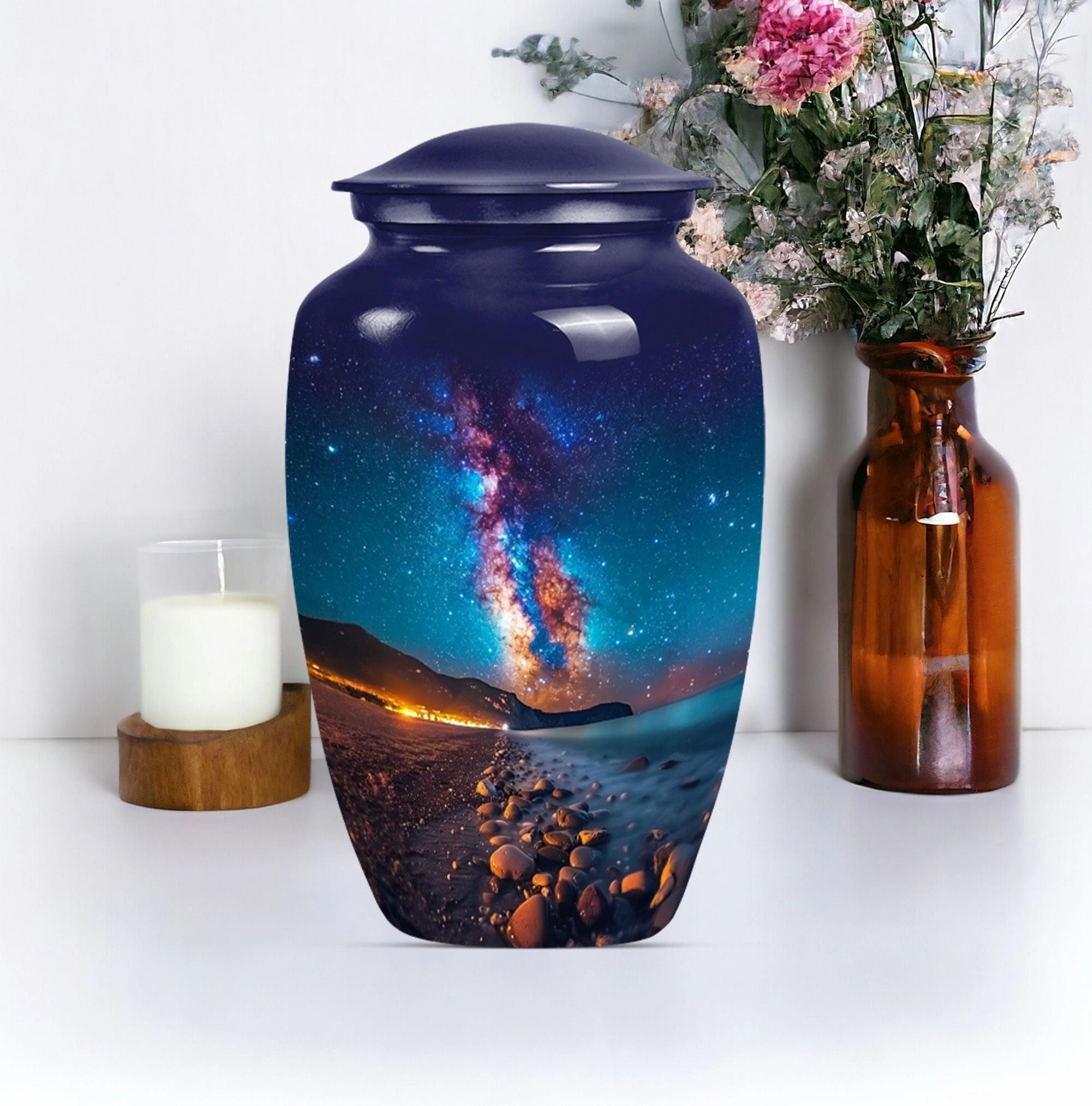 Rise Eternity MilkyWay: Honourable Rest Abstract Adult Urn