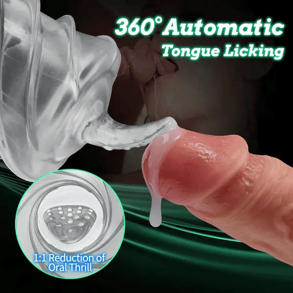 Rotating Tongue Licking Kinky Spa Sucking Automatic Ultimate Milker