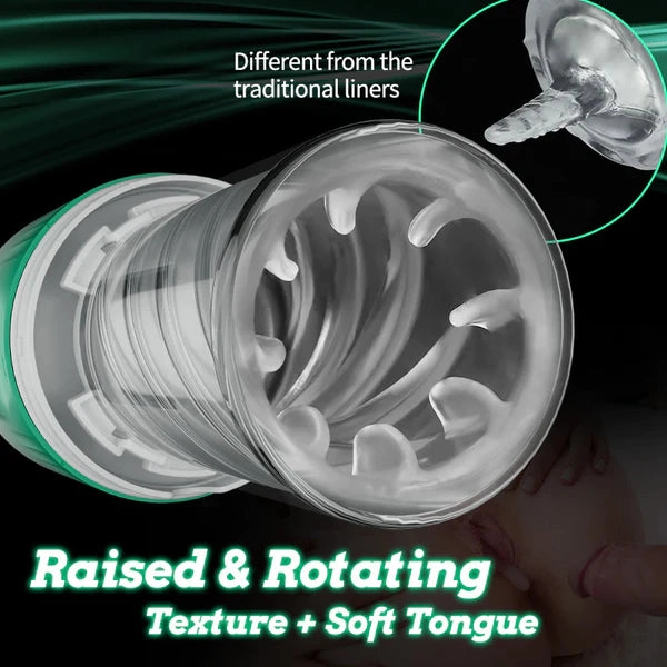 Rotating Tongue Licking Kinky Spa Sucking Automatic Ultimate Milker