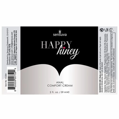 Sensuva - Happy Hiney Anal Comfort Cream