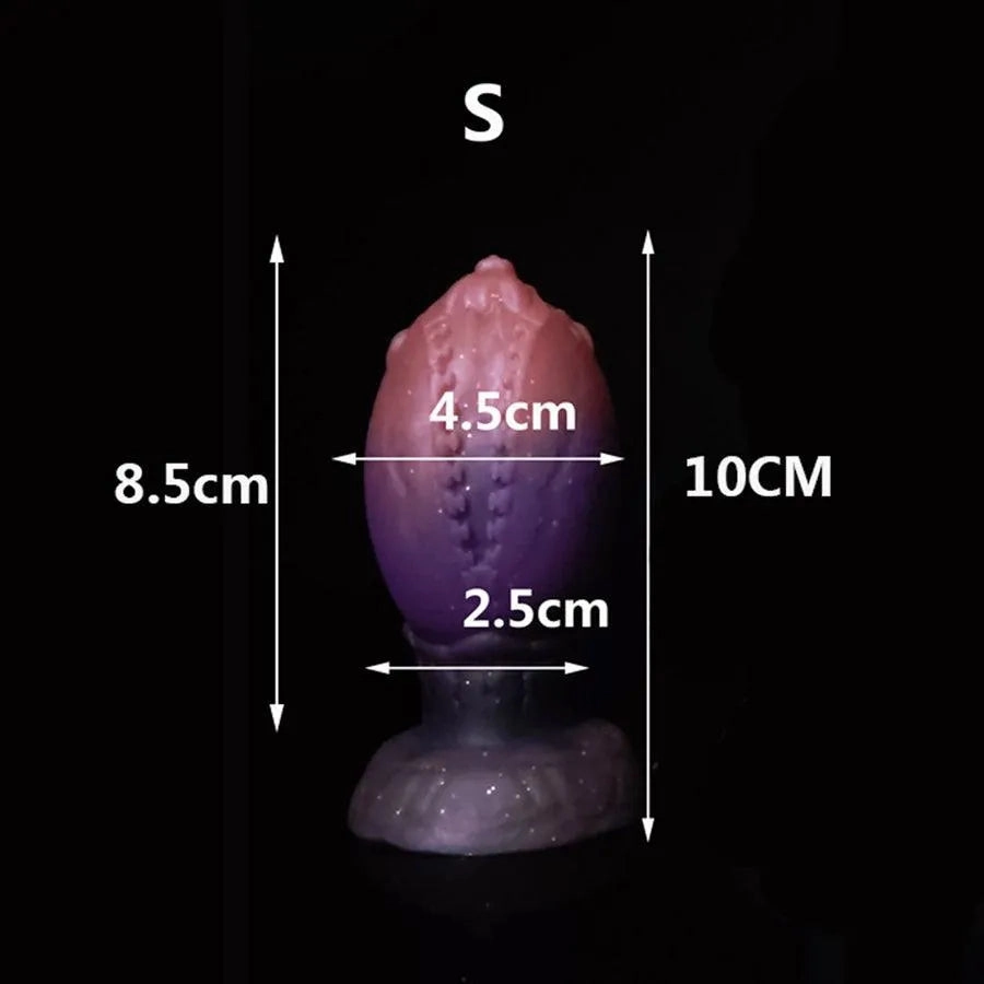 Silicon Dinosaur Egg Butt Plug