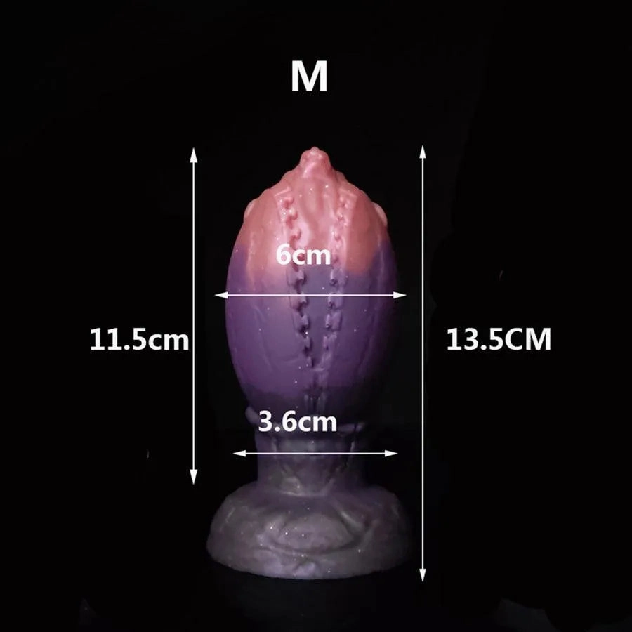 Silicon Dinosaur Egg Butt Plug