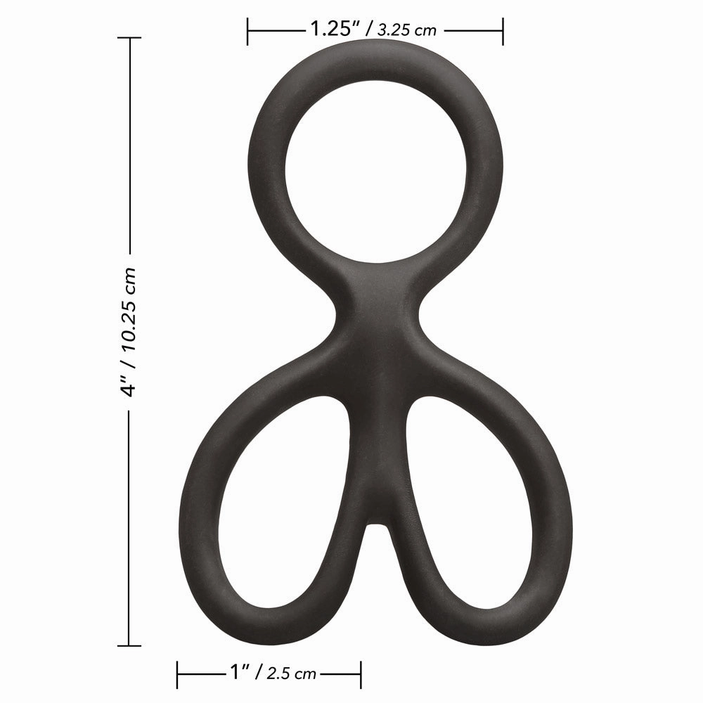 Silicone Ball Spreader Cock & Ball Ring