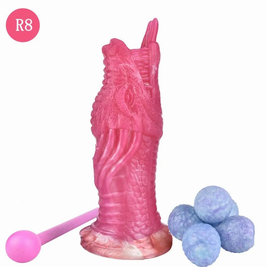 Silicone Ovipositor Alien Dildo for BDSM Game