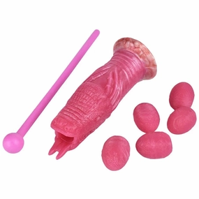 Silicone Ovipositor Alien Dildo for BDSM Game