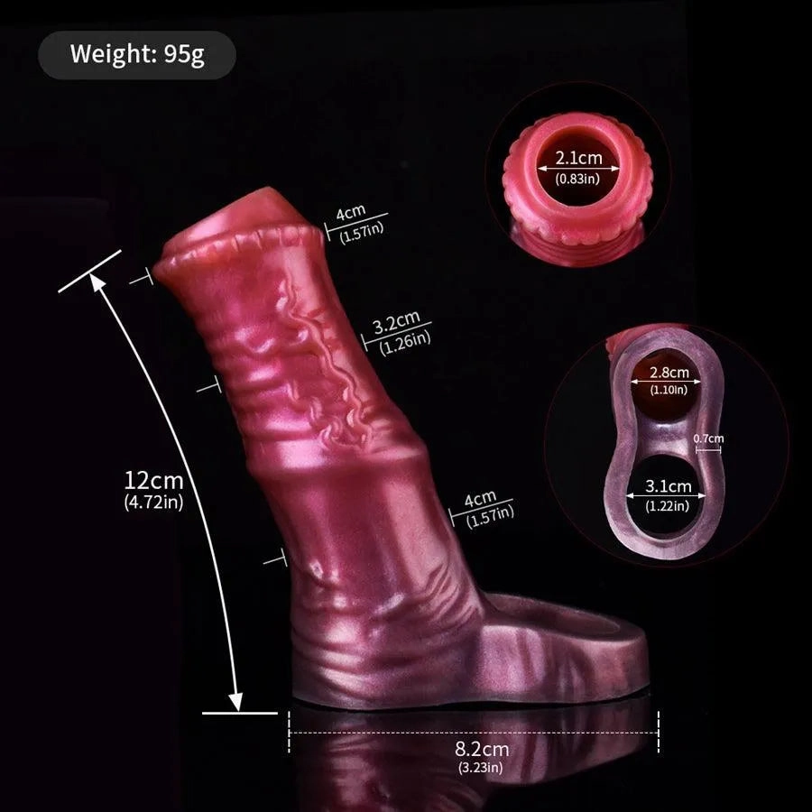 Soft Silicone Penis Extension Sleeve for Men