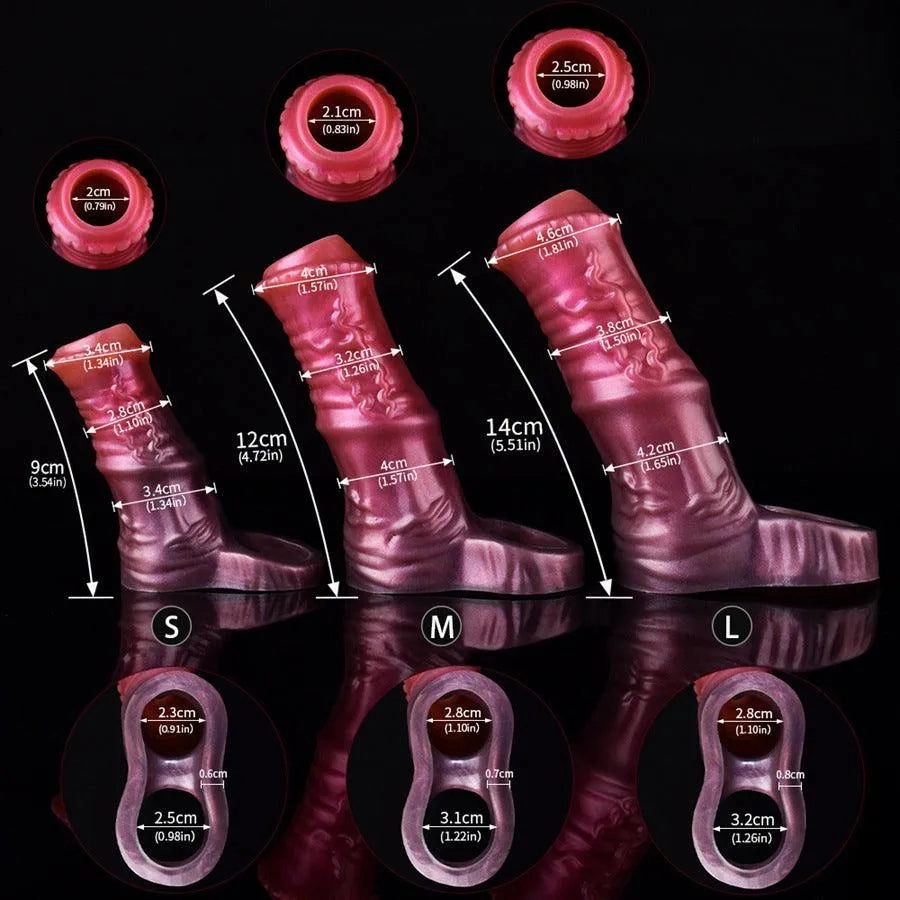 Soft Silicone Penis Extension Sleeve for Men