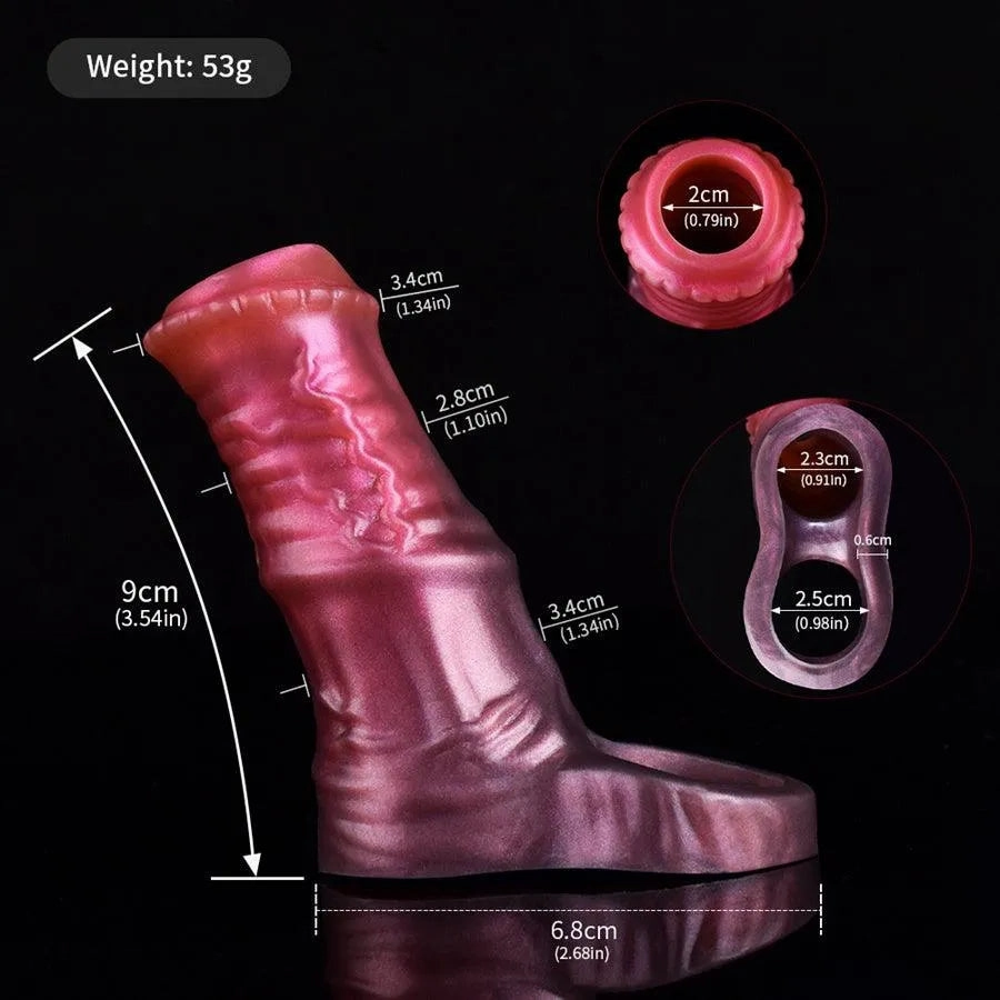 Soft Silicone Penis Extension Sleeve for Men
