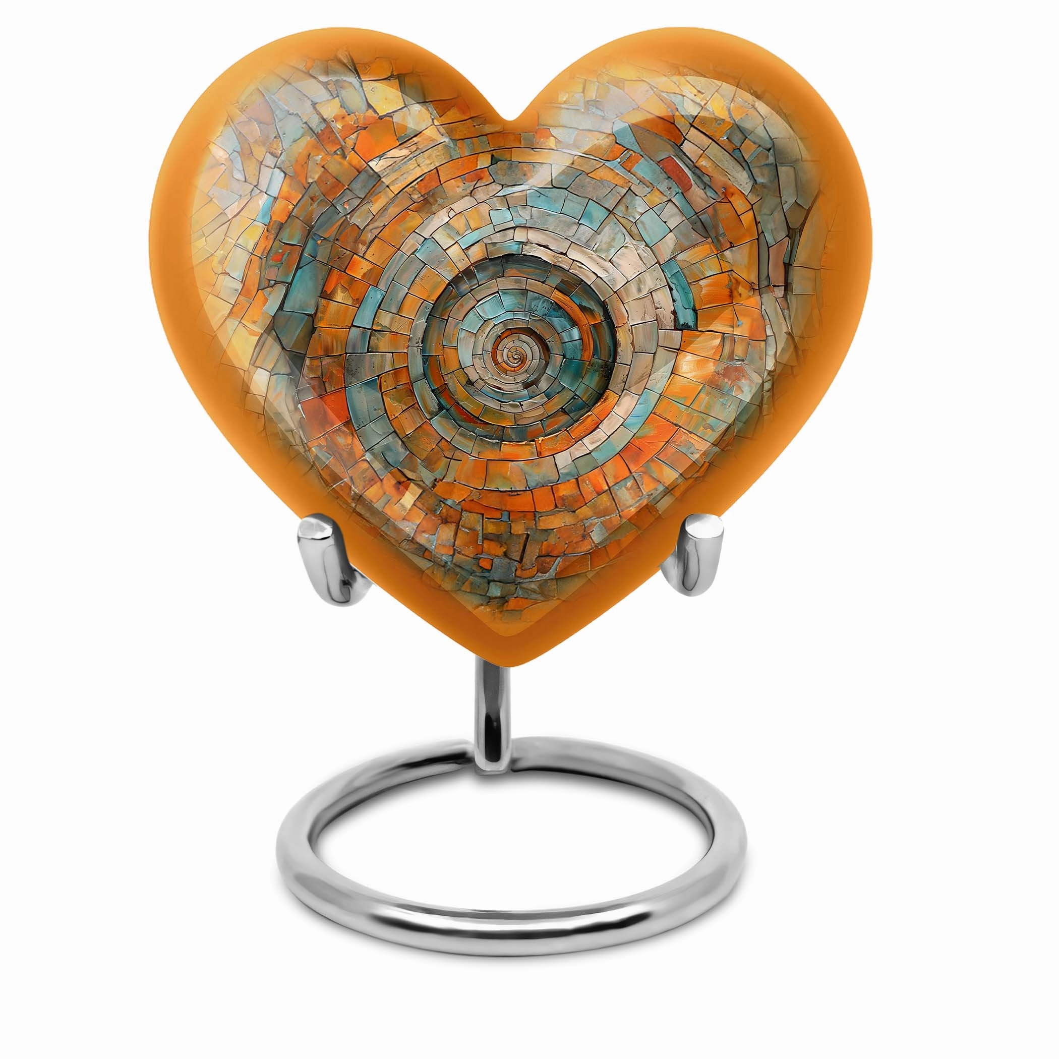 Spiral Serenity: Human Ashes Memorial Urn For Adult