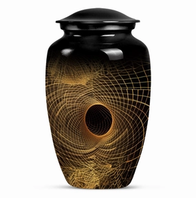 Spiral Urn Paradise: Ultimate Adult Male Cremation Urn