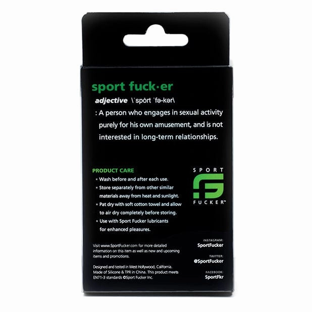 Sport F*cker - Muscle Ball Stretcher Cock Ring (Red)