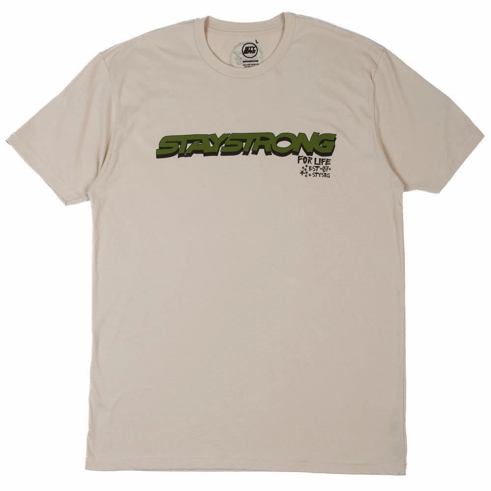 Stay Strong Freestyle T-Shirt - Soft Cream