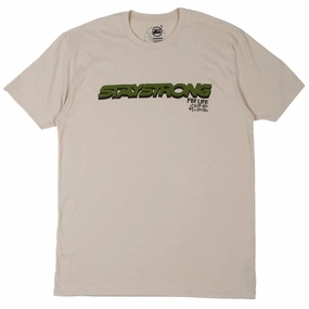 Stay Strong Freestyle T-Shirt - Soft Cream