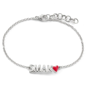 Sterling Silver “SMAK” Bracelet