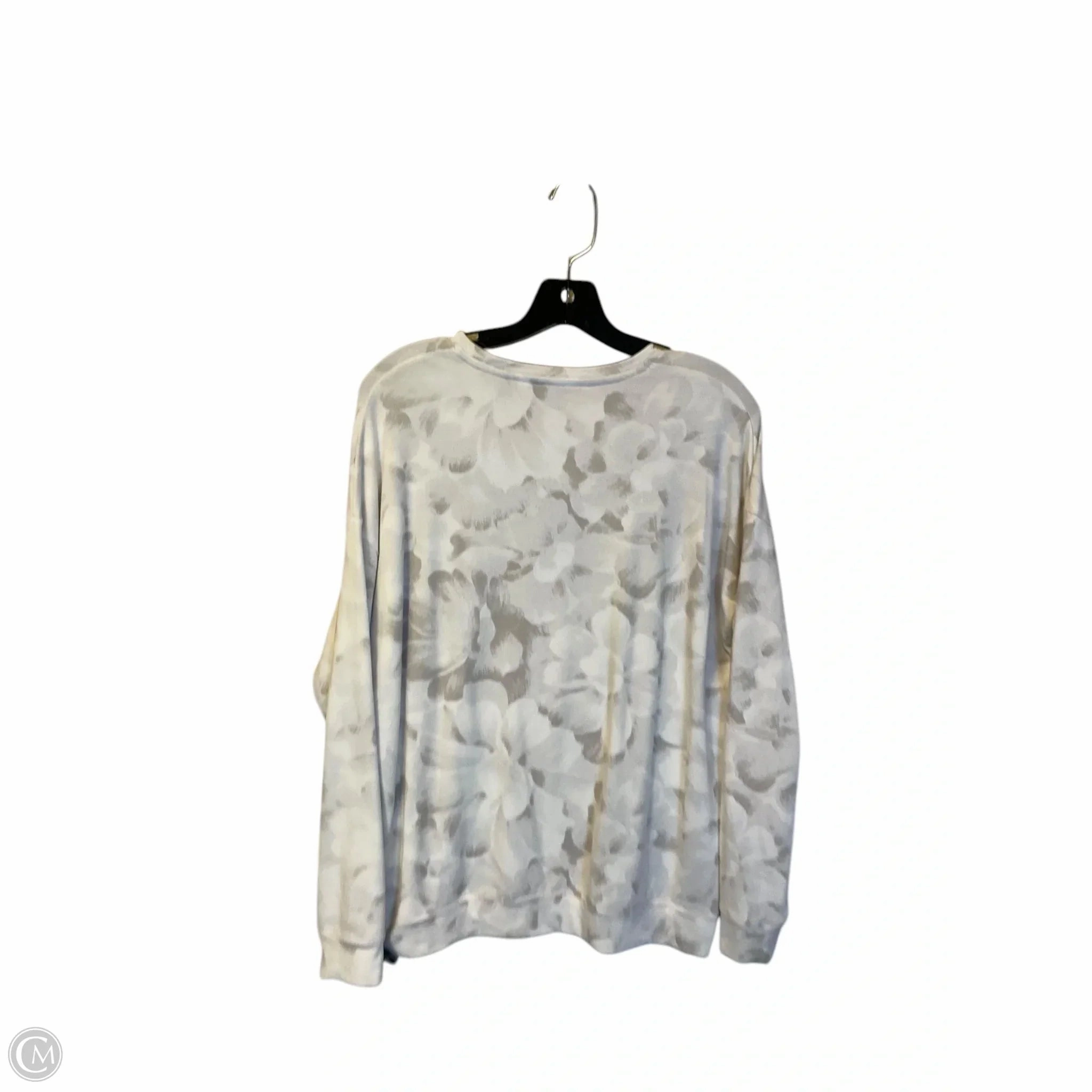 Sweatshirt Crewneck By Athleta In Cream, Size: S