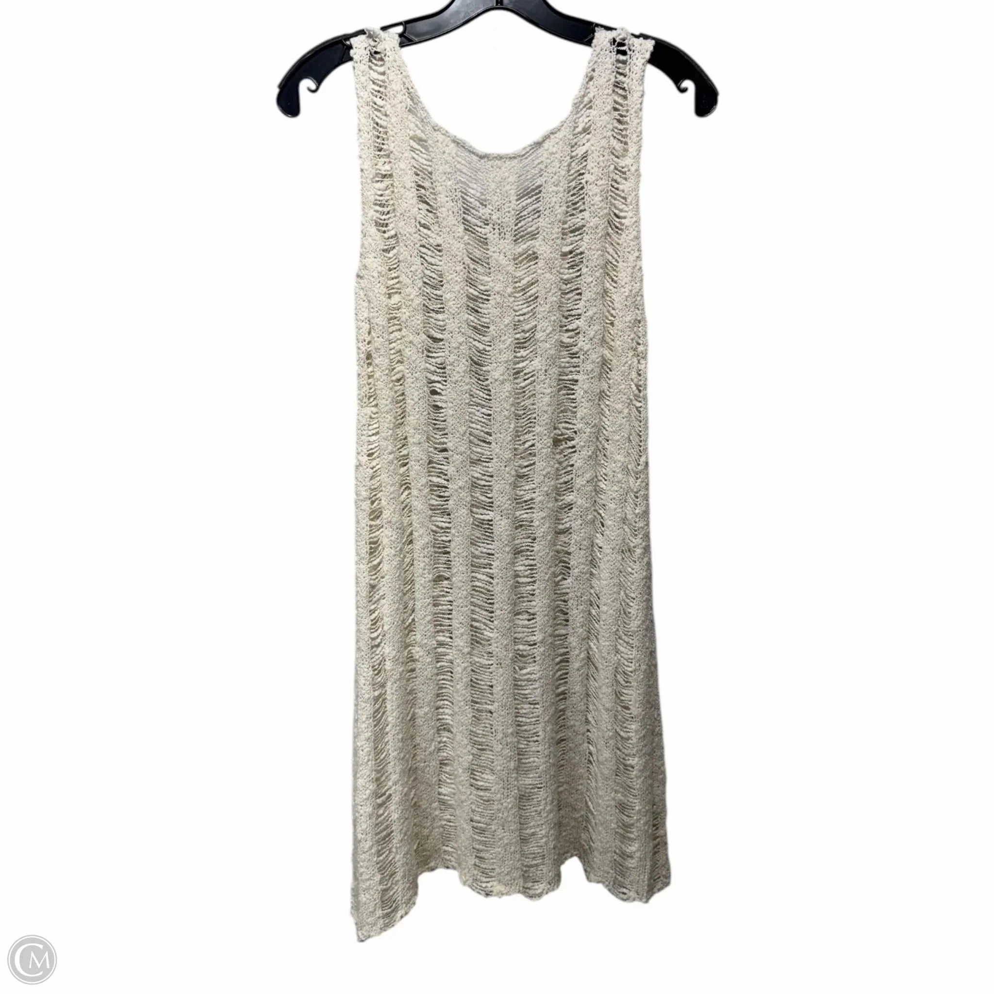 Swimwear Cover-up By Hands to Hearts In Cream, Size: Osfm