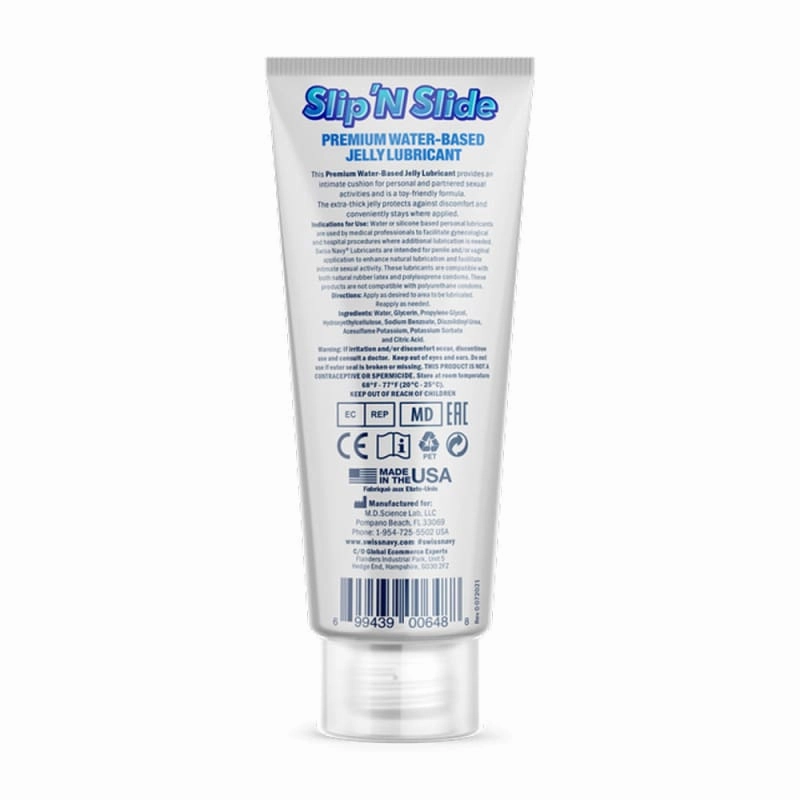 Swiss Navy Slip N Slide - Premium Jelly Lubricant  - 2 Fl. Oz.