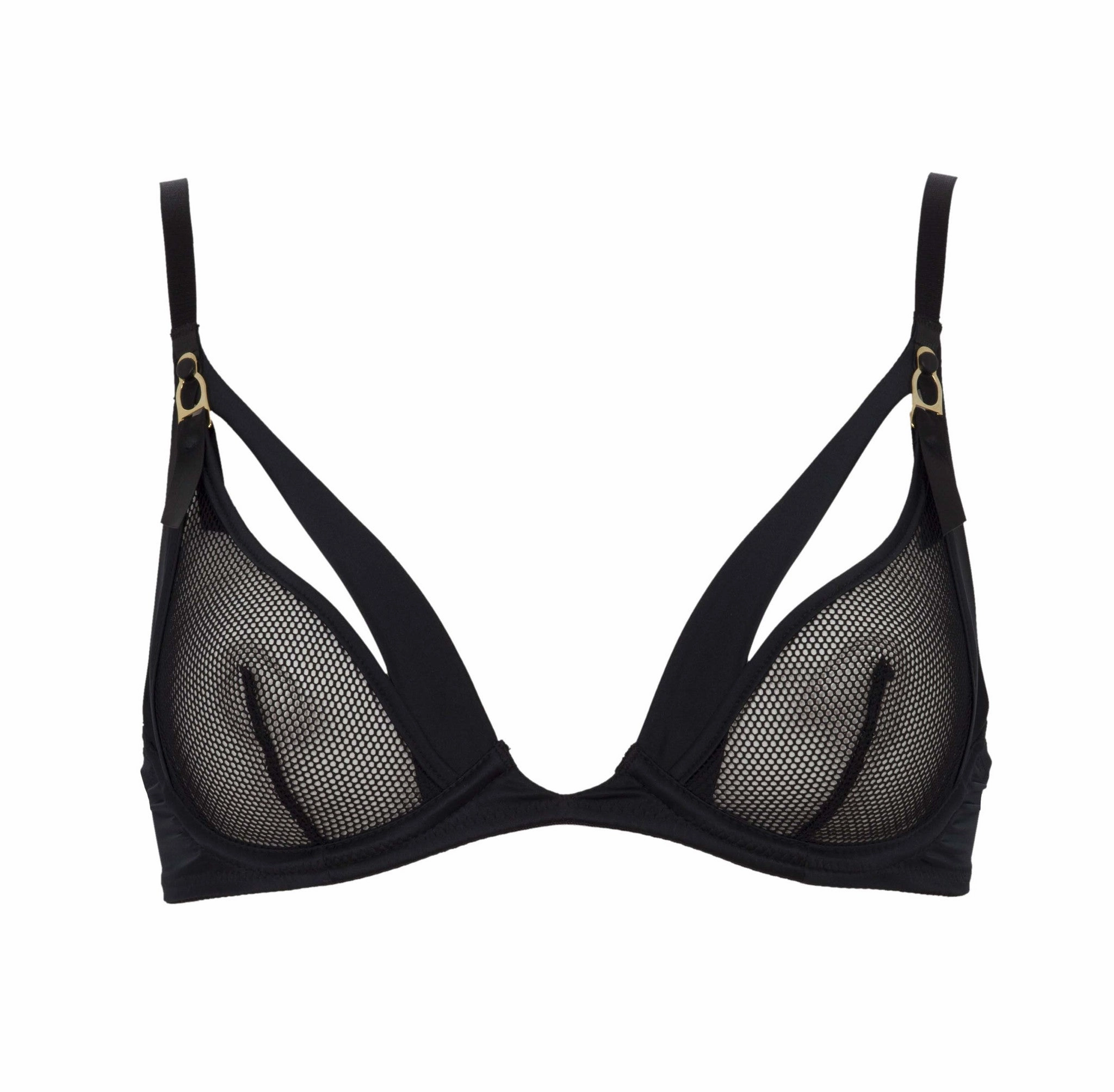 Sylvia Peep Bra - Mesh