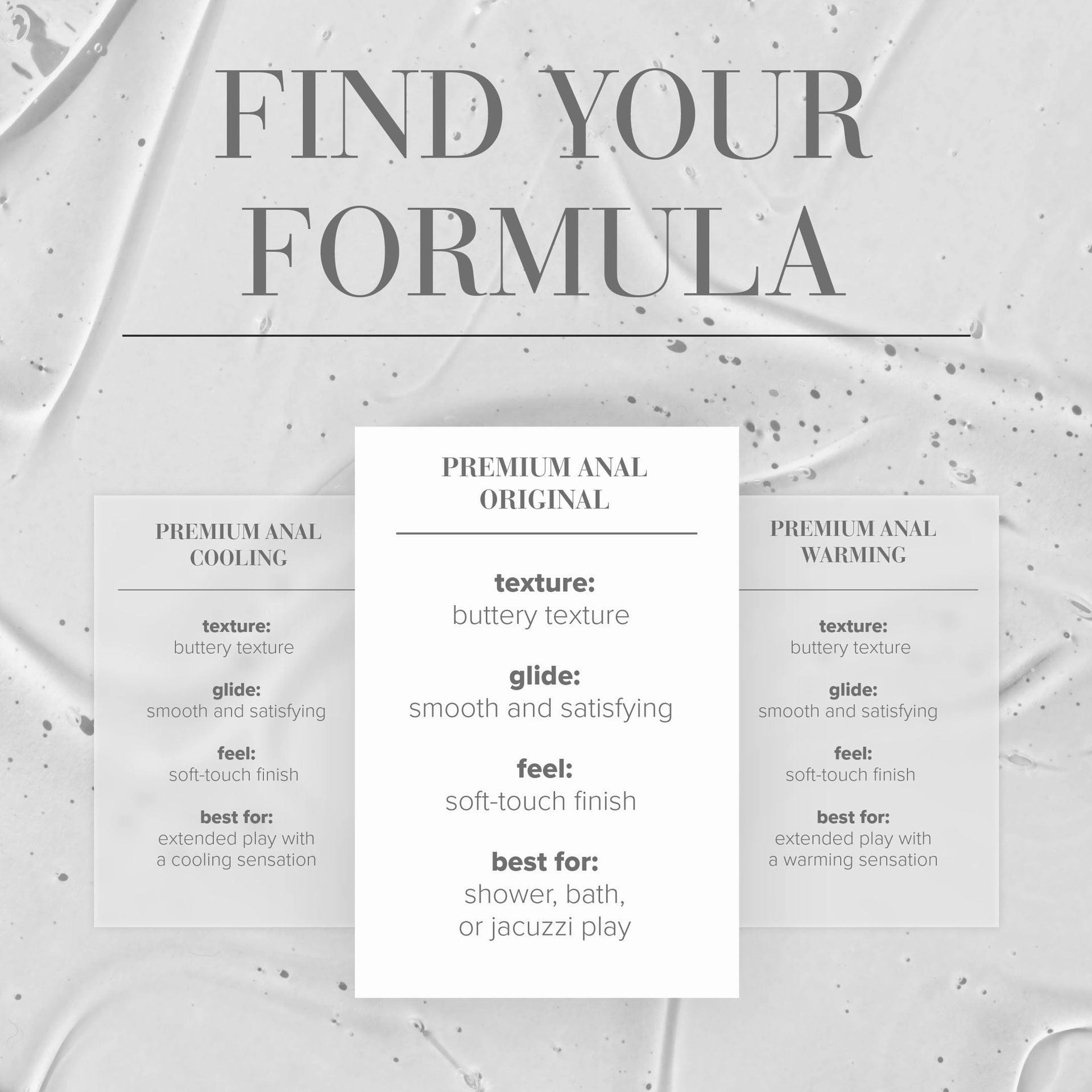 System JO - Premium Anal Original Silicone Based Lubricant