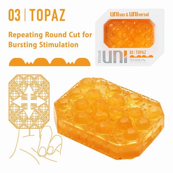 Tenga - Uni Unisex Universal Masturbator for Men and Women